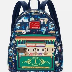 Disney Parks Loungefly Mini Backpack - Dapper Dans - Main Street USA